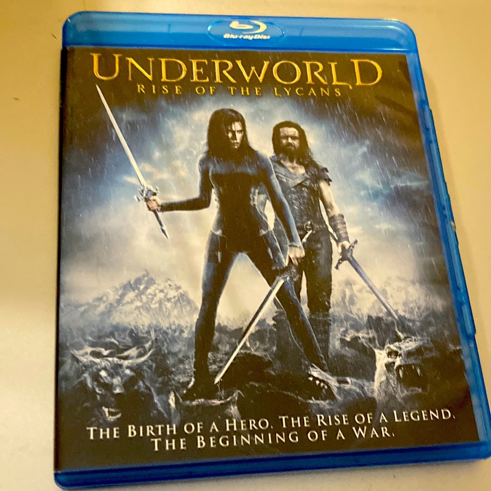 Underworld rise of the lycans bluray movie Preowned